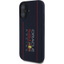 Oracle Red Bull Racing Silikonska maska Vertical Logo sa MagSafe za iPhone 16 - tamno plava