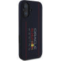 Oracle Red Bull Racing Silikonska maska Vertical Logo sa MagSafe za iPhone 16 - tamno plava