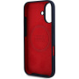 Oracle Red Bull Racing Silikonska maska Vertical Logo sa MagSafe za iPhone 16 - tamno plava