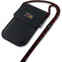 Oracle Red Bull Racing Carbon univerzalna maska za iPhone - crna