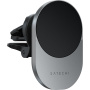 Satechi Magnetski držač za ventilaciju za auto s bežičnim punjenjem za iPhone - Space Gray