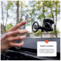 FIXED MagMount XL magnetni auto nosač za staklo i ploču za iPhone - crni