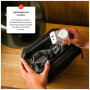 FIXED Power Socket adapter za punjenje s USB-C / USB-A priključcima i sklopivim punjačem za Apple Watch - 33W - bijeli