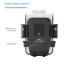 FIXED Iconiq Flex XL autonosac za staklo i plocu za iPhone - crni