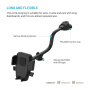 FIXED Iconiq Flex XL autonosac za staklo i plocu za iPhone - crni