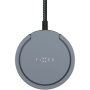 FIXED MagPad Pro bežični MagSafe punjač s preklopnim stalkom za iPhone / AirPods - 15W - siva