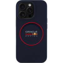 Oracle Red Bull Racing Silikonska maska Red Ring sa MagSafe za iPhone 16 Pro - tamno plava