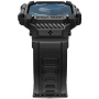 Spigen Rugged Armor Pro super izdržljiva torbica s remenom za Apple sat 46 mm - crna