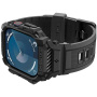 Spigen Rugged Armor Pro super izdržljiva torbica s remenom za Apple sat 46 mm - crna