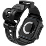 Spigen Rugged Armor Pro super izdržljiva torbica s remenom za Apple sat 46 mm - crna