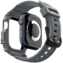 Spigen Rugged Armor Pro super izdržljiva torbica s remenom za Apple Sat 46mm - siva