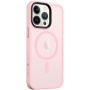 Tactical Hyperstealth prozirna maska sa MagSafe za iPhone 13 Pro Max - roza