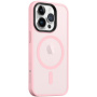 Tactical Hyperstealth prozirna maska sa MagSafe za iPhone 15 Pro - roza