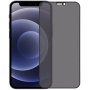 Kaljeno Anti-Spy 3D staklo pro iPhone 12 / 12 Pro - crno