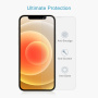 Kaljeno staklo 2,5D kompatibilno sa zamjenjivim maskicama za iPhone 12 / 12 Pro (zatvoreni rub)