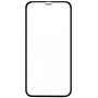 Kaljeno 2.5D staklo pro iPhone 12 / 12 Pro - crno