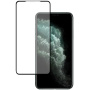 Zaštitna folija 2.5D s keramičkim okvirom za iPhone X / XS / 11 Pro - crna