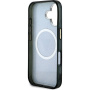 Guess IML 4G Glitter and Triangle Logo maska sa MagSafe za iPhone 16 - siva