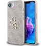 Guess 4G Metal Logo maskica za iPhone 16e / 17e - ružičasta