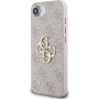 Guess 4G Metal Logo maskica za iPhone 16e / 17e - ružičasta