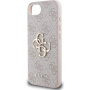 Guess 4G Metal Logo maskica za iPhone 16e / 17e - ružičasta