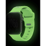 UNIQ Stride Lume izdržljivi remen koji svijetli u mraku za Apple Sat 42mm / 41mm / 40mm / 38mm - sivi