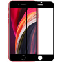 Kaljeno staklo 2,5D preko cijelog zaslona za iPhone SE (2020/2022) - Crni okvir
