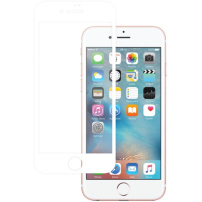 Zaštitna folija s keramičkim okvirom za iPhone 6 / 6S - bijela