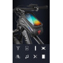 Wheel up Bike Bag vodootporna torba za bicikl s prostorom za iPhone - crna