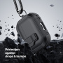 DUX DUCIS Pecp izdržljiva maska s karabinerom za AirPods Pro 2 - roza