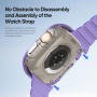 DUX DUCIS Camo futrola za Apple Watch Ultra 49mm - ljubičasta