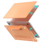 Matna prozirna maska s preklopnim stalkom za MacBook Pro 16" (A2485 / A2780 / A2991 / A3186 / A3403 / A3428 / A3429) - siva