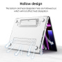 Matna prozirna maska s preklopnim stalkom za MacBook Pro 16" (A2485 / A2780 / A2991 / A3186 / A3403 / A3428 / A3429) - siva