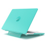 Mat prozirna maska s preklopnim postoljem za MacBook Pro 16" (A2141) - tirkizna