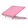 Maskica otporna na udarce s preklopnim nožicama za MacBook Pro 16" (A2485 / A2780 / A2991 / A3186 / A3403 / A3428 / A3429) - ružičasta
