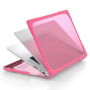 Maskica otporna na udarce s preklopnim nožicama za MacBook Pro 16" (A2485 / A2780 / A2991 / A3186 / A3403 / A3428 / A3429) - ružičasta