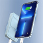 Appleking bežični MagSafe power bank sa postoljem i USB-C priključkom - 5.000 mAh - crni