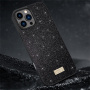 SULADA elegantna glitter maska za iPhone 16 Pro - crna