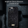 SULADA elegantna glitter maska za iPhone 16 Pro - smeđa