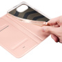 DUX DUCIS Skin Pro flip case za iPhone 16e / 17e - rose gold