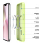 DUX DUCIS Yind matna maskica s MagSafe za iPhone 16e / 17e - neonsko zelena