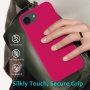 Silikonska maskica za iPhone 16e / 17e - fuksija