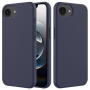 Silikonska maskica za iPhone 16e / 17e - tamnoplava