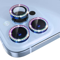 NORTHJO staklo sa kamenčićima za zaštitu leća stražnje kamere za iPhone 13 Pro / 13 Pro Max - duga