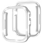 Metalik futrola ukrašena kamenčićima za Apple Watch 44mm - srebrna