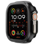 Futrola s metalnim okvirom oko zaslona za Apple Sat Ultra 49mm - crni
