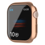 Metalik futrola od meke plastike sa zaštitom zaslona za Apple Watch 41mm - ružičasto zlatna