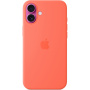Originalne Apple silikonska maska sa MagSafe za iPhone 16 Plus - mandarina