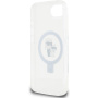 Karl Lagerfeld Ringstand Karl and Choupette maskica s preklopnim stalkom i MagSafe za iPhone 16e / 17e - prozirna