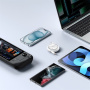 Baseus Free2Draw mini uvlačivi kabel za punjenje i prijenos podataka - USB-C na USB-C - 1 m - bijeli